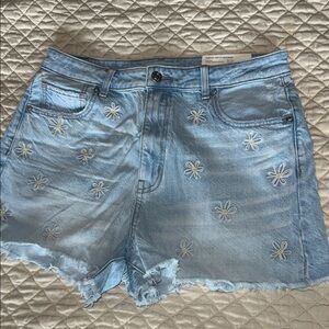 NWT American Eagle Daisy Mom Shorts 12